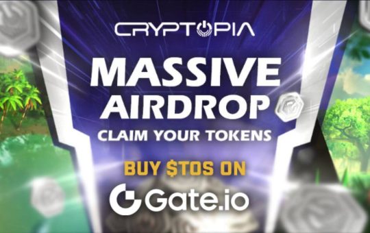 Cryptopia Celebrates Successful Token Launch on Gate.io