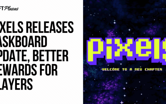 Pixels Releases Taskboard Update, Better Rewards for Players