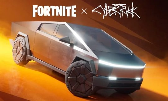 Players can now test drive Tesla's cybertruck in both Fortnite and Rocket League