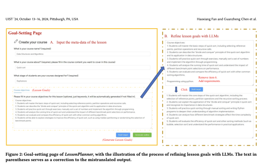 LessonPlanner: A Tool for Enhancing Novice Teachers' Effectiveness by Integrating Large Language Models with Structured Pedagogical Strategies to Improve Lesson Planning Quality