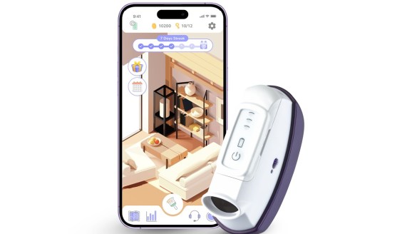 CalmiGo Plus comes with a breathing device and app.