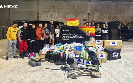 Floods in Spain: Crypto exchange MEXC donates €100,000 to support local relief and resilience