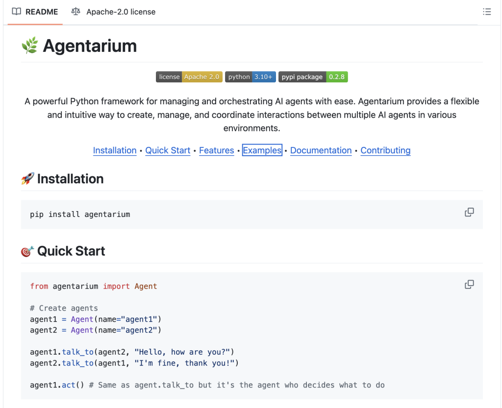 Meet Agentarium: A Powerful Python Framework for Managing and Orchestrating AI Agents