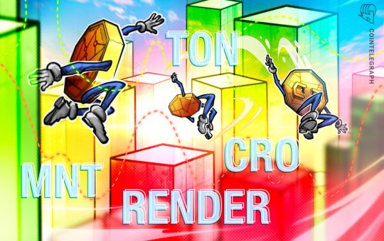 Bitcoin bottom ‘likely’ at $80K, opening door for TON, CRO, MNT and RENDER to rally