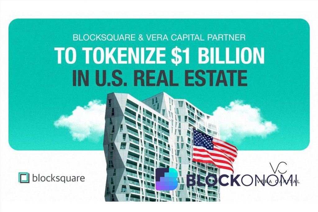 Blocksquare and Vera Capital Partner to Tokenize $1 Billion in US Real Estate Assets