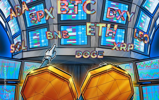 Price analysis 4/14: SPX, DXY, BTC, ETH, XRP, BNB, SOL, DOGE, ADA, LEO