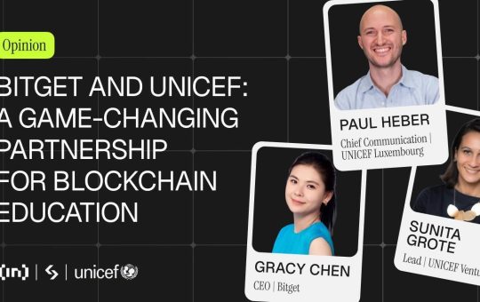 Bitget and UNICEF: A Game-Changing Partnership for Blockchain Education