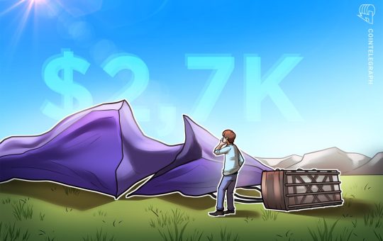 Ethereum looks unlikely to break $3,000 in the near term as network activity stays sluggish