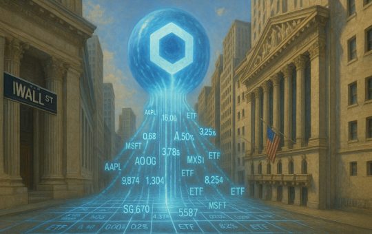 Chainlink launches real-time US equities data streams on 37 blockchains
