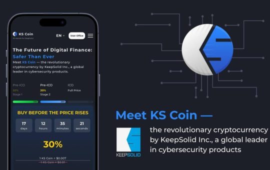 KeepSolid Launches KS Coin: A Loyalty Crypto Reward with Real Utility Token Benefits