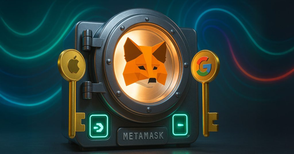 MetaMask launches social login feature using Google and Apple accounts for wallet access