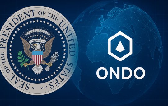 Ondo Finance Featured In White House Report As Key Player In RWA Tokenized Finance
