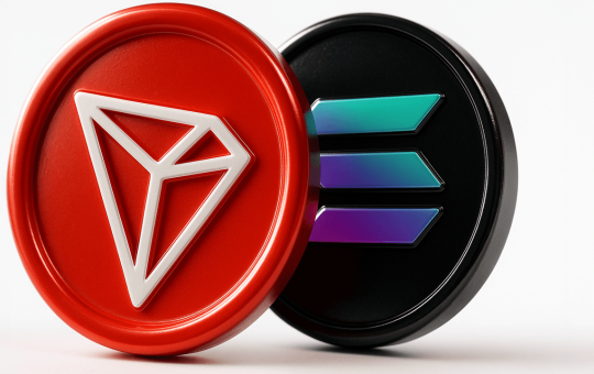 30 Day Crypto Chain Shake-Up: Solana Keeps Churning, Tron Keeps Earning