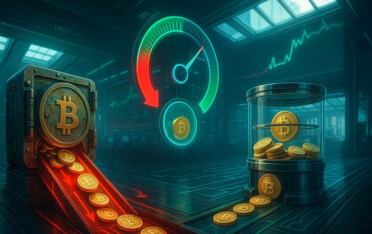 Two-speed market leaves Bitcoin caught between profit-taking and hesitation