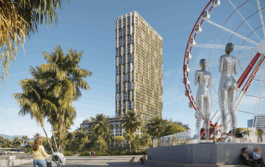 Georgia’s New Kengo Kuma Masterpiece Is Luring Crypto Investors to the Black Sea Coast