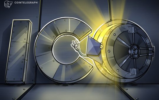 Dormant Ethereum Whale Returns After Ten Years to Stake 40,000 ETH