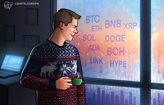 Price predictions 12/26: BTC, ETH, BNB, XRP, SOL, DOGE, ADA, BCH, LINK, HYPE
