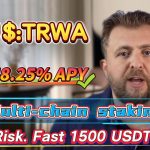 Earn Easy Money with TRWA Staking! No-Risk Mining Strategy for 4148.25% Yield