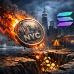 Former NYC mayor backed token tumbles on Solana amid liquidity fears