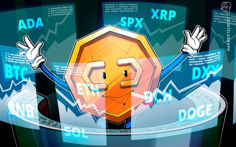 Price predictions 1/5: SPX, DXY, BTC, ETH, XRP, BNB, SOL, DOGE, ADA, BCH
