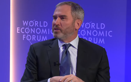 What Ripple CEO Garlinghouse Said At WEF Davos 2026