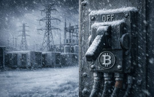 Bitcoin hashrate slumps as US miners curtail during winter storm