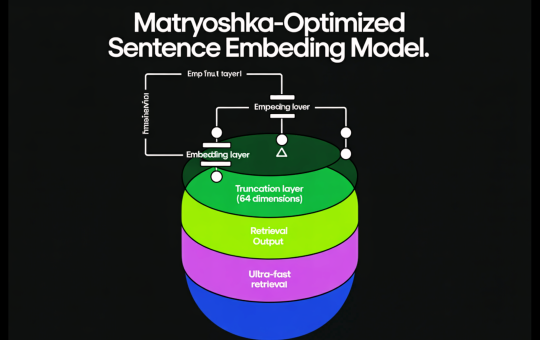 How to Build a Matryoshka-Optimized Sentence Embedding Model for Ultra-Fast Retrieval with 64-Dimension Truncation