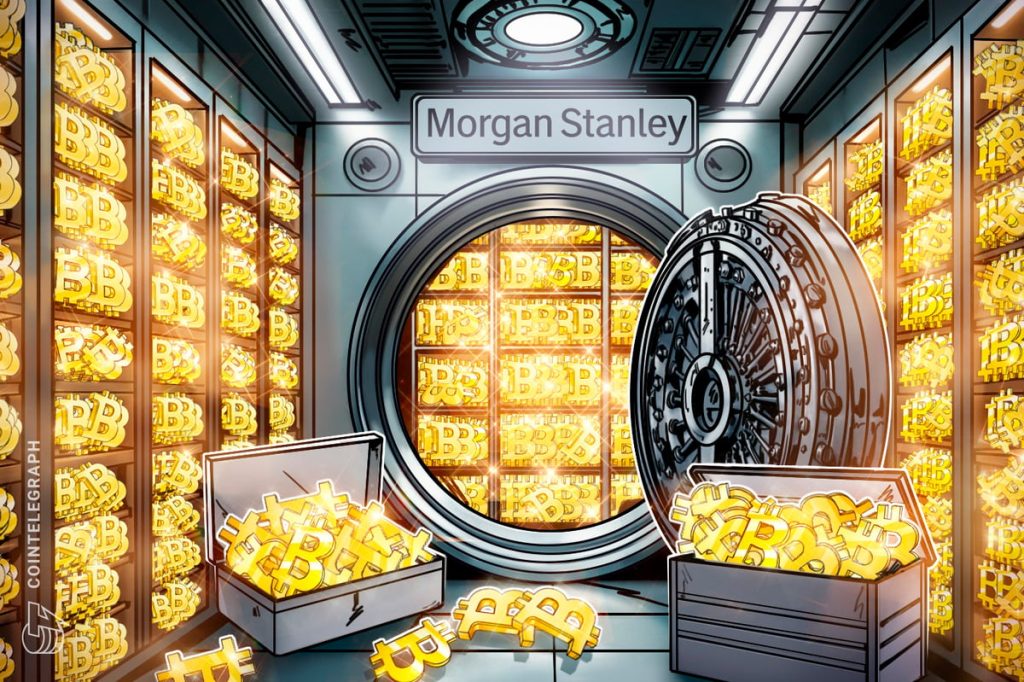 Morgan Stanley Selects BNY, Coinbase As Custodians for BTC ETF