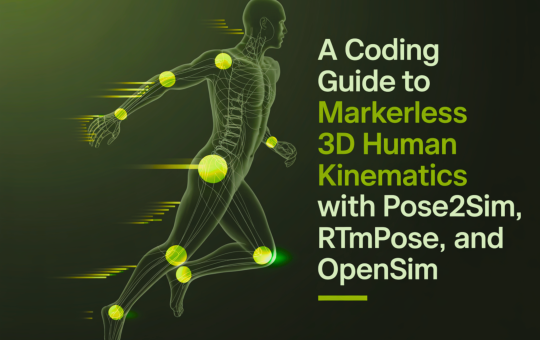 A Coding Guide to Markerless 3D Human Kinematics with Pose2Sim, RTMPose, and OpenSim