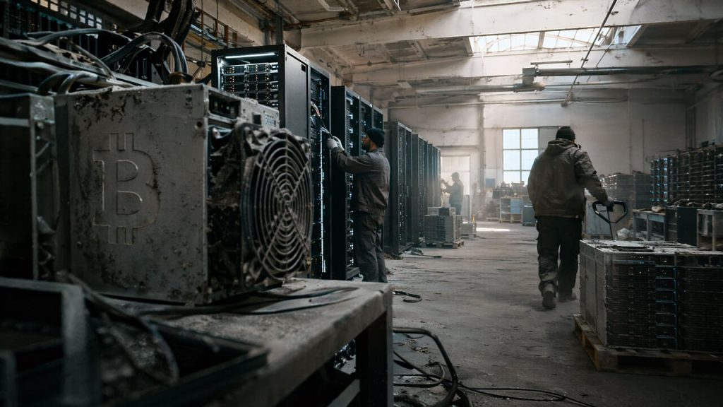 Bitcoin miners pivot to AI is now an immediate risk to network security