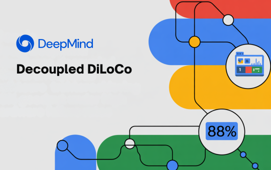 Google DeepMind Introduces Decoupled DiLoCo: An Asynchronous Training Architecture Achieving 88% Goodput Under High Hardware Failure Rates