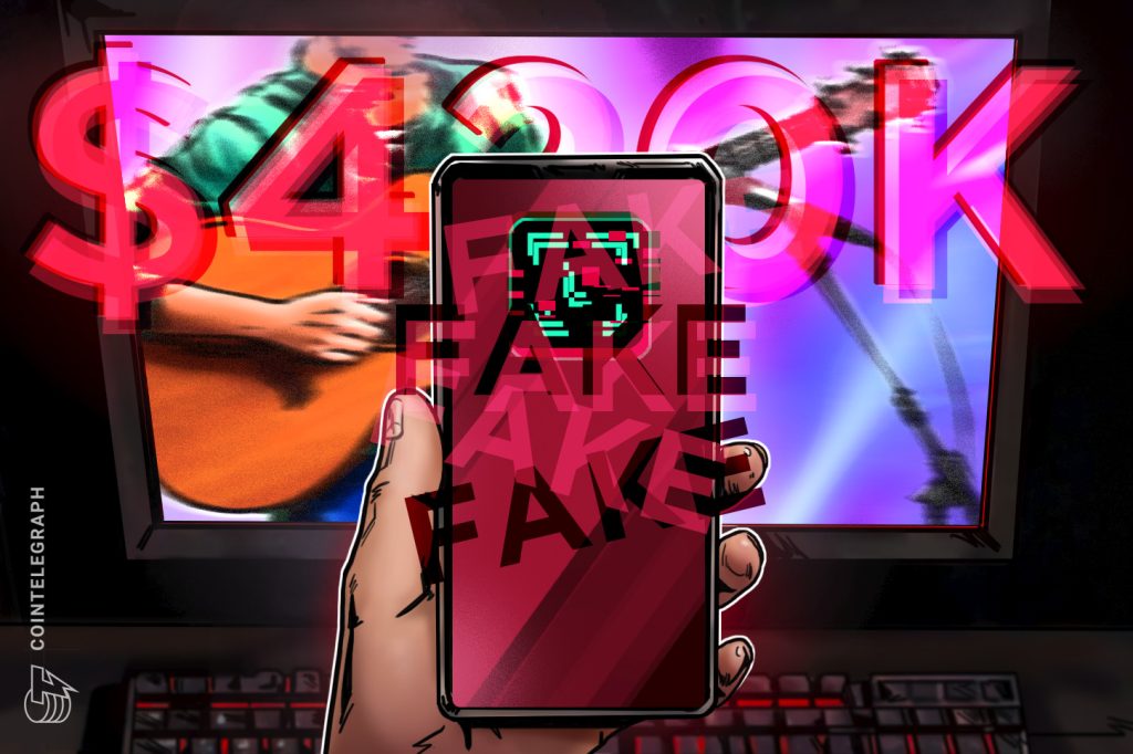 Musician Loses $420K Bitcoin From Fake Ledger App