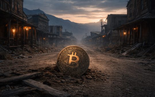 The Bitcoin network is currently a ghost town as price is being controlled elsewhere