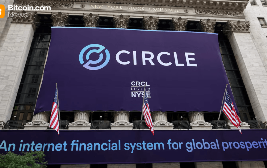Circle Internet Group Gains 16% as Arc Blockchain Raise Draws Blackrock and Apollo