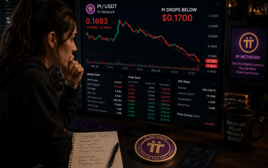 PI drops below the $0.1700 level.