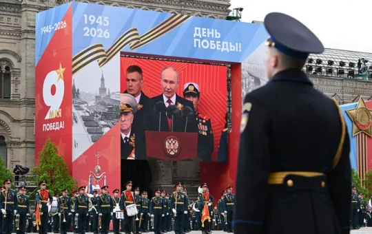 Putin claims Ukraine conflict is ‘coming to an end’ after Victory Day parade