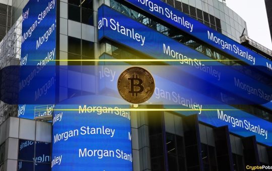 Wall Street Giant Morgan Stanley Enters Crypto Race With Pricing Edge: Report