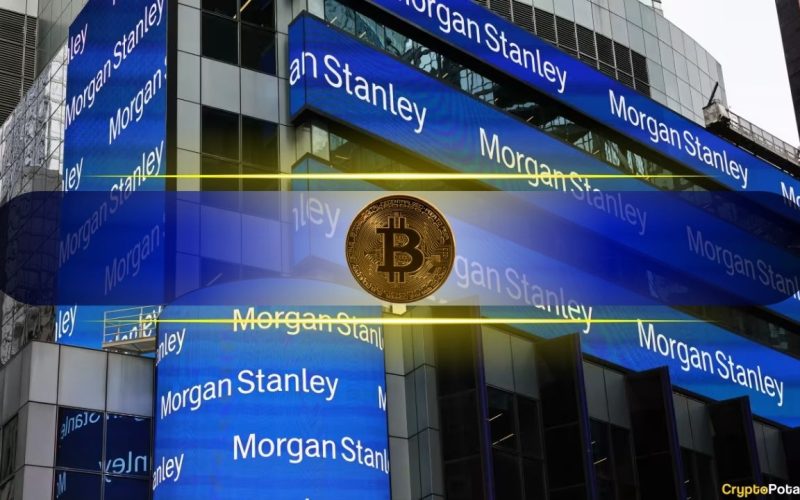 Wall Street Giant Morgan Stanley Enters Crypto Race With Pricing Edge: Report