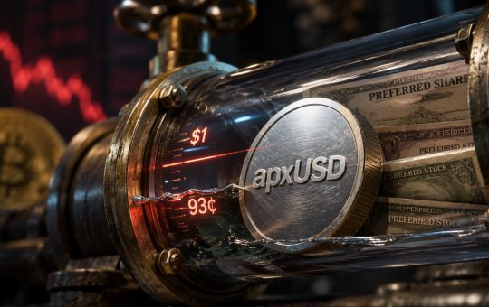 A stablecoin tied to Strategy stock depegs putting a new DeFi dollar risk in focus as Bitcoin sells off
