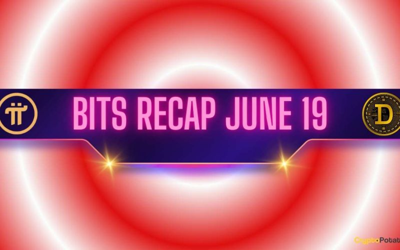 Recent Pi Network Developments, Concerning Dogecoin Signals, and More: Bits Recap June 19